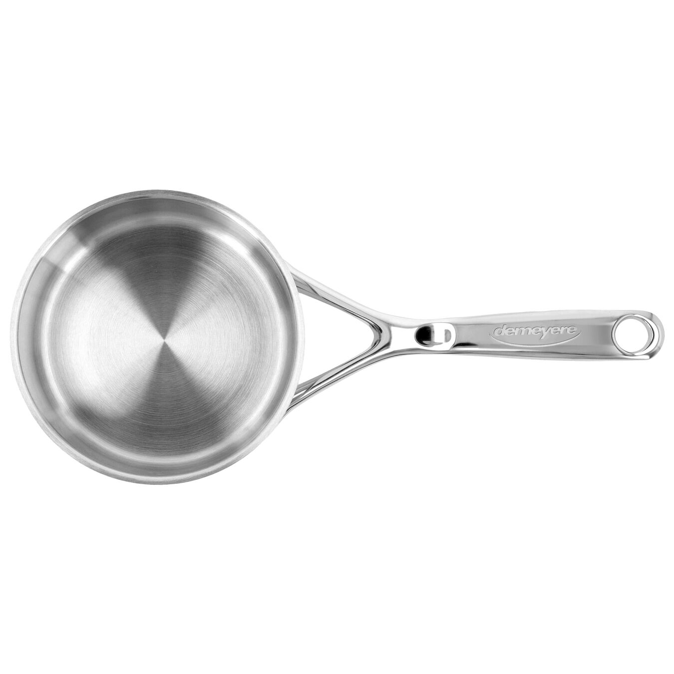 1.1 qt Sauce pan with lid, stainless steel ,,large 3
