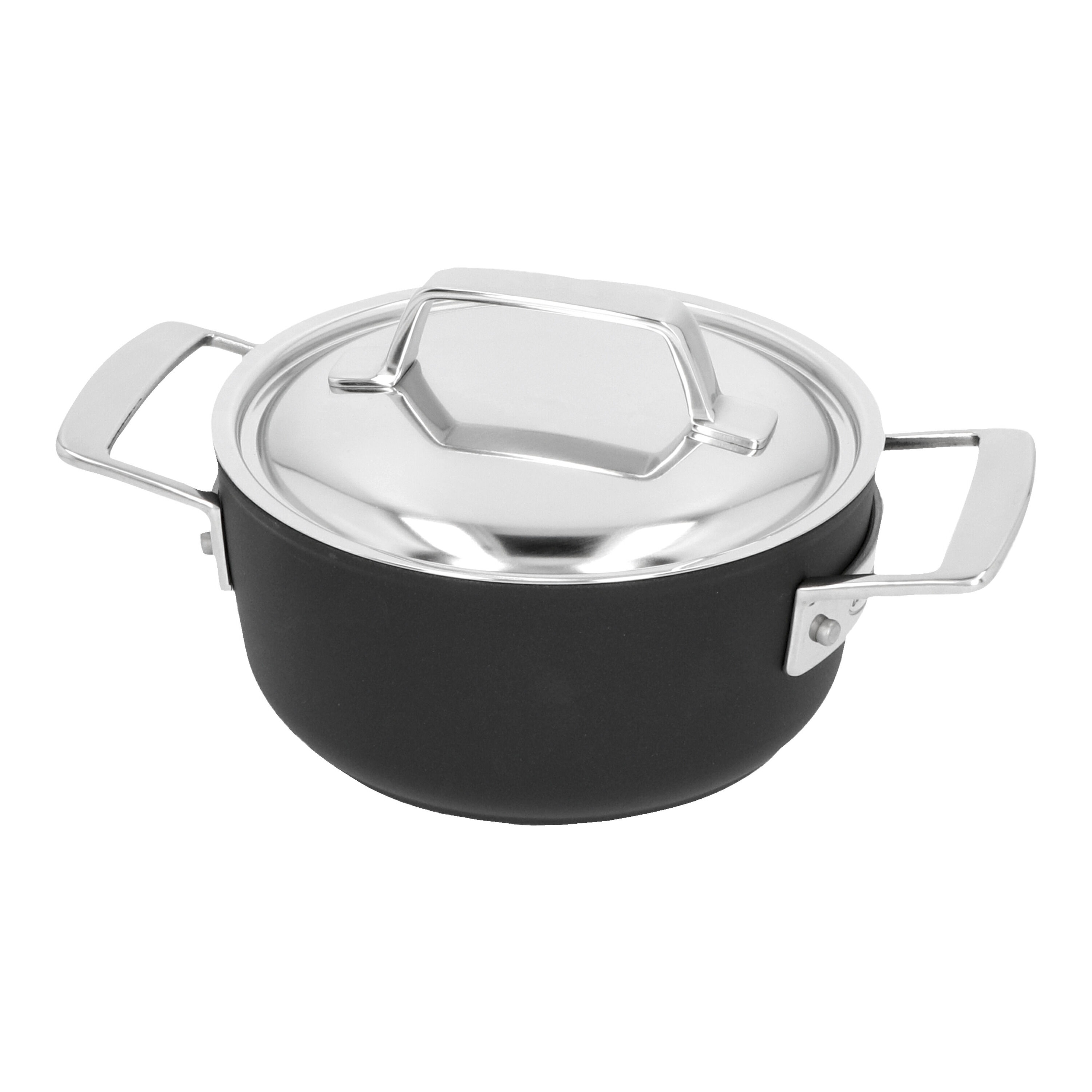 Demeyere Alu Pro 5 Kookpan met deksel Duraslide Titanium 16 cm / 1,4 l - Alu Pro 5 - Demeyere