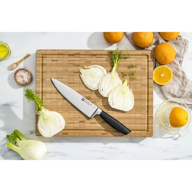 8-inch, Chef's knife, white