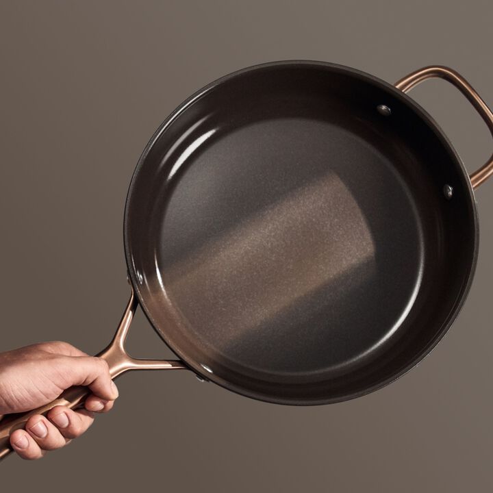 Milano, Sautepande Med glaslåg 28 cm, Aluminium, large 3