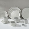 Set de platos hondos 24cm, 6-pzs, cerámica, blanco trufa, small 2