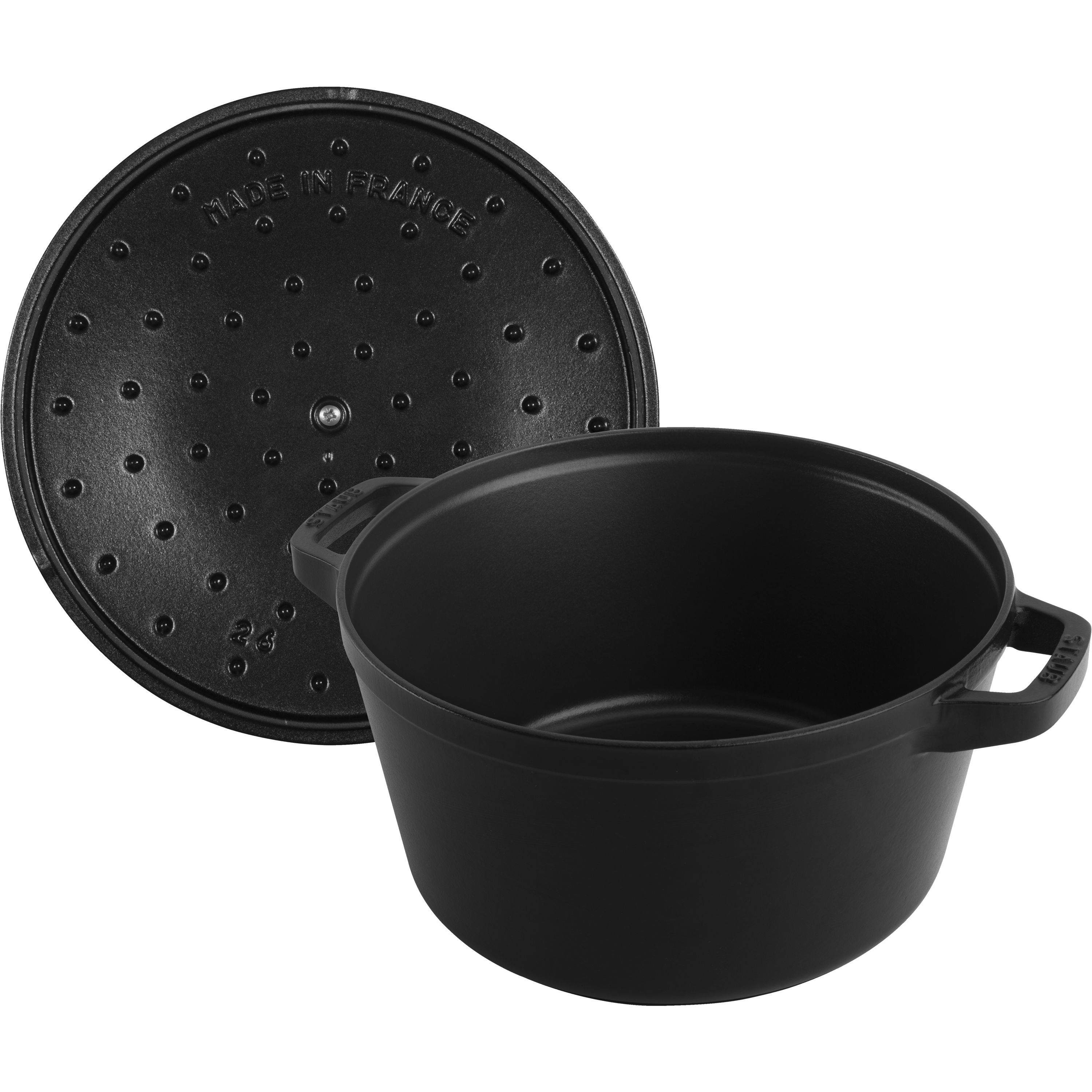 Staub La Cocotte Pannenset Mat zwart, 2-delig - La Cocotte - Staub