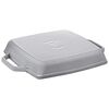 Grill Pans, 23 cm square Cast iron Grill pan graphite-grey, small 2