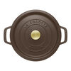La Cocotte, Cocotte 22 cm, Rond(e), Chocolat, Fonte, small 6