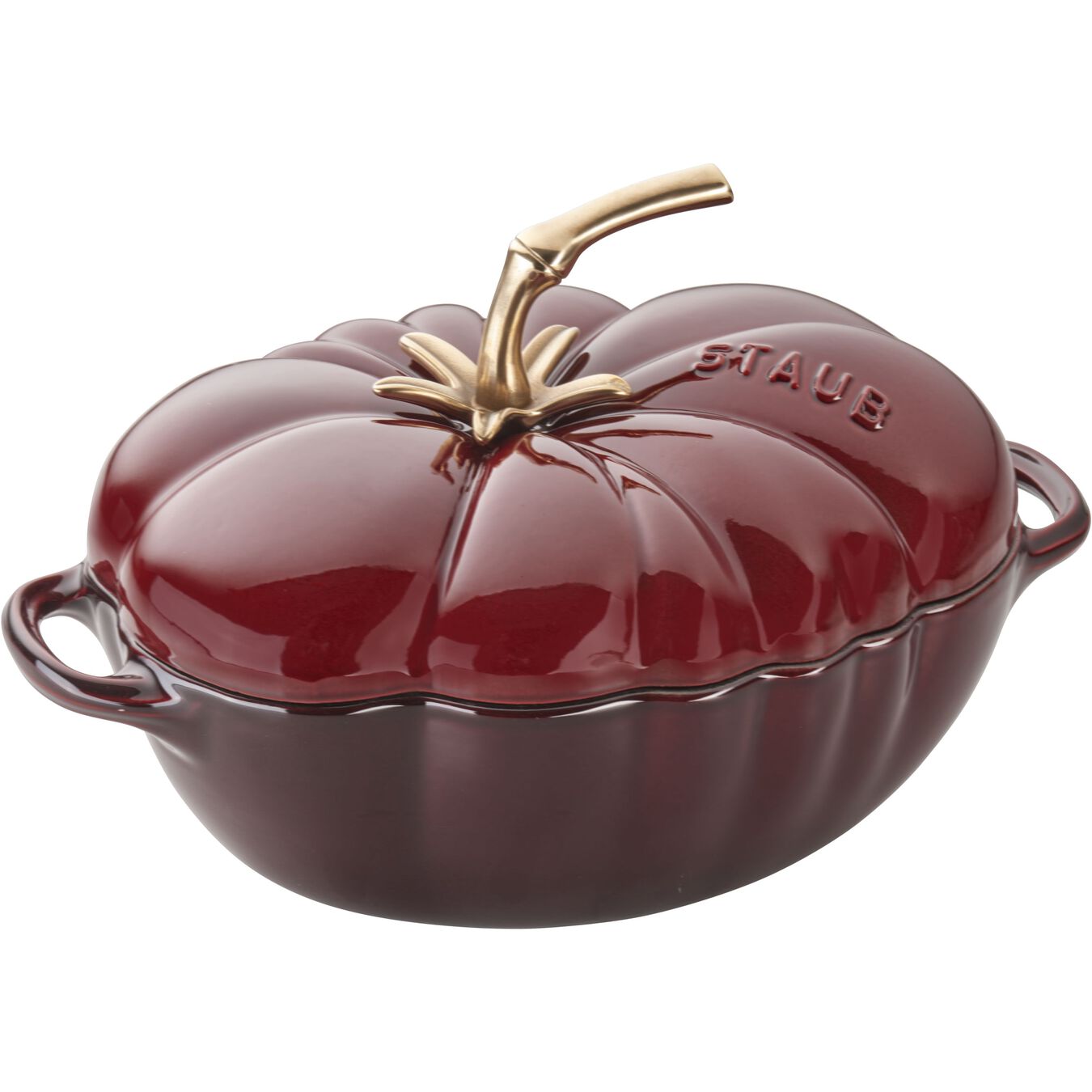 2.8 l cast iron tomato Cocotte, grenadine-red - Visual Imperfections,,large 4