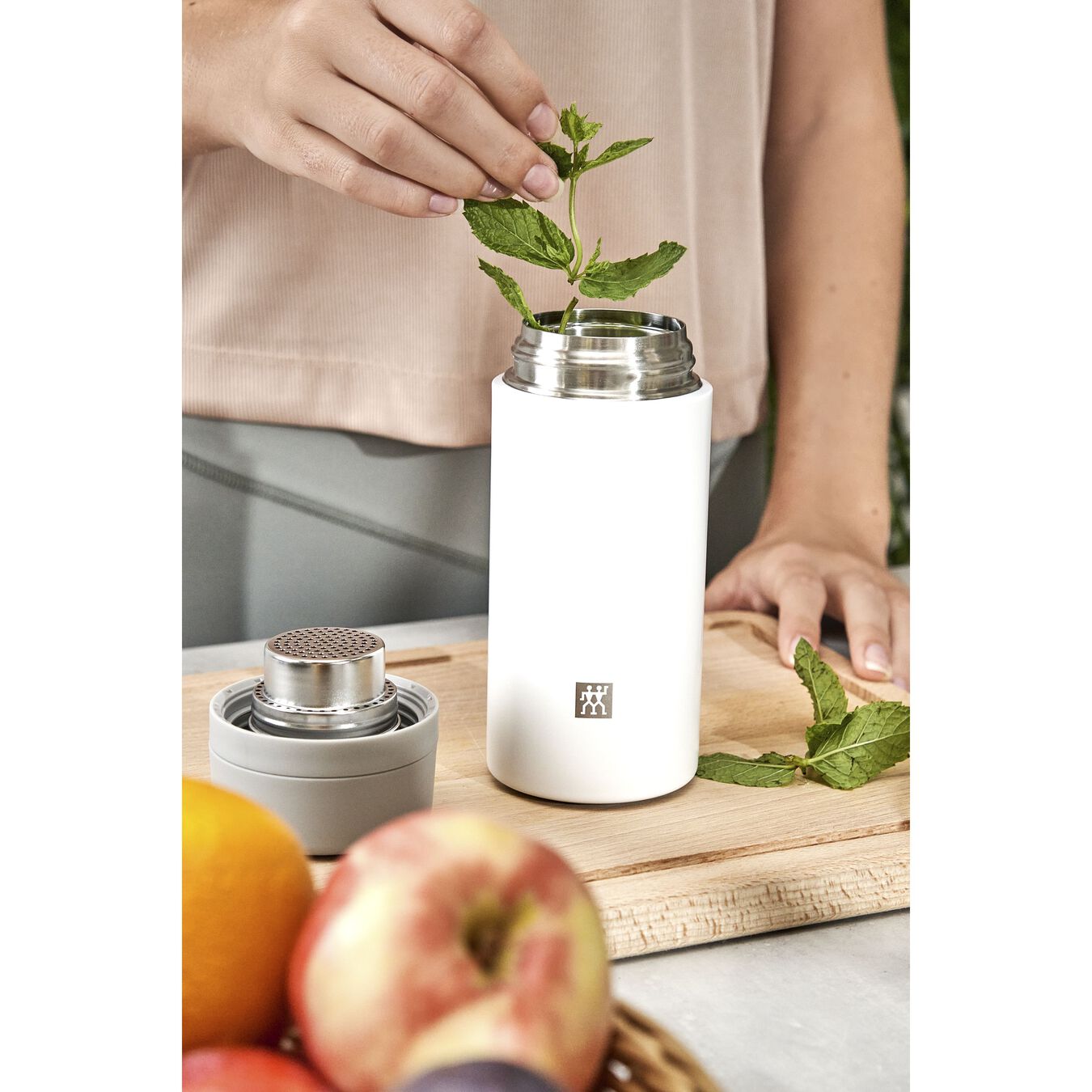420 ml Thermo flask white-grey,,large 7
