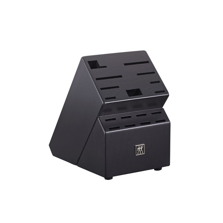Gourmet, 17, Knife block empty, black, large 1