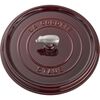 Cast Iron - Shallow Cocottes, 6 qt, Pig, Cochon Shallow Wide Round Cocotte, Grenadine, small 4