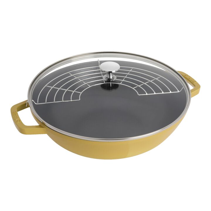 Cast Iron, 12-inch, Perfect Pan, Citron, large 1