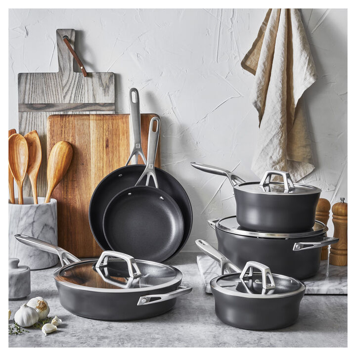 Motion, 10 Piece aluminum Cookware set, large 2