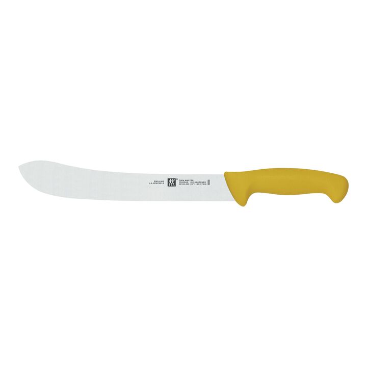 TWIN Master, 10-inch, Butcher knife, yellow, large 1