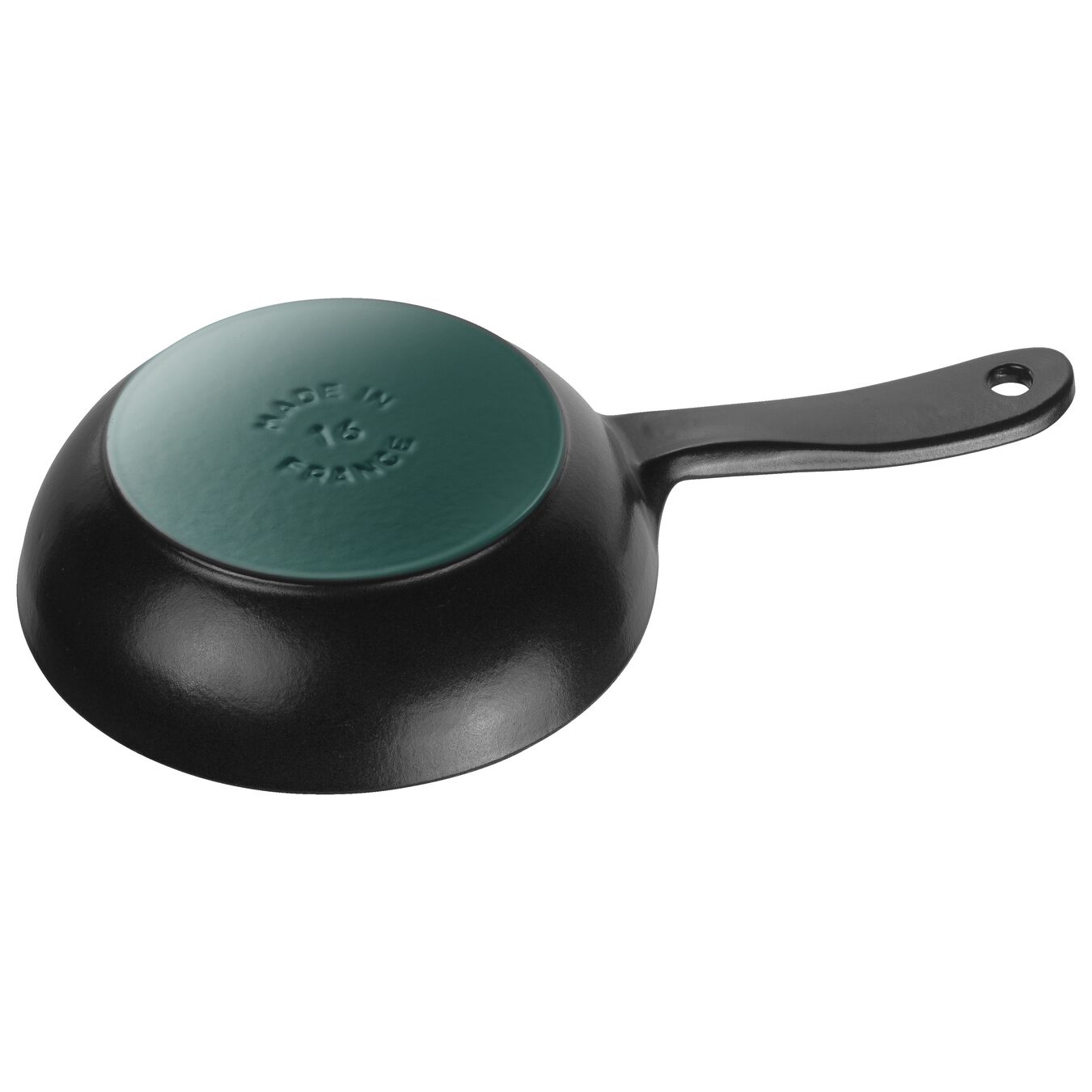 16 cm / 6.5 inch cast iron Frying pan, black,,large 2