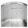 1.5 l 18/10 Stainless Steel round Sauce pan, silver,,large