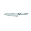 Couteau santoku 18 cm, Argent, Tranchant lisse,,large