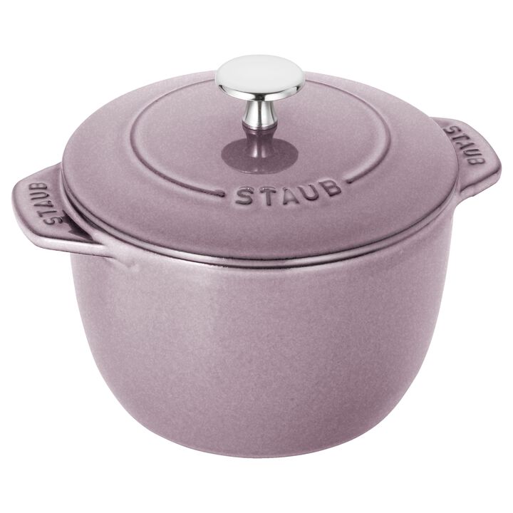 Cast Iron, 1.5 qt, Petite French Oven, Lilac, large 1