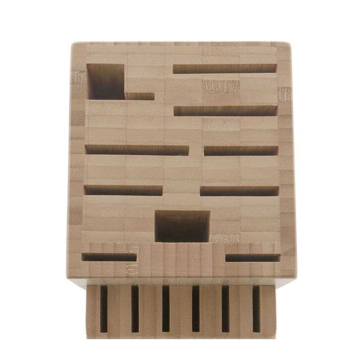 TWIN, Bamboo, TWIN Knife Block Empty, large 2
