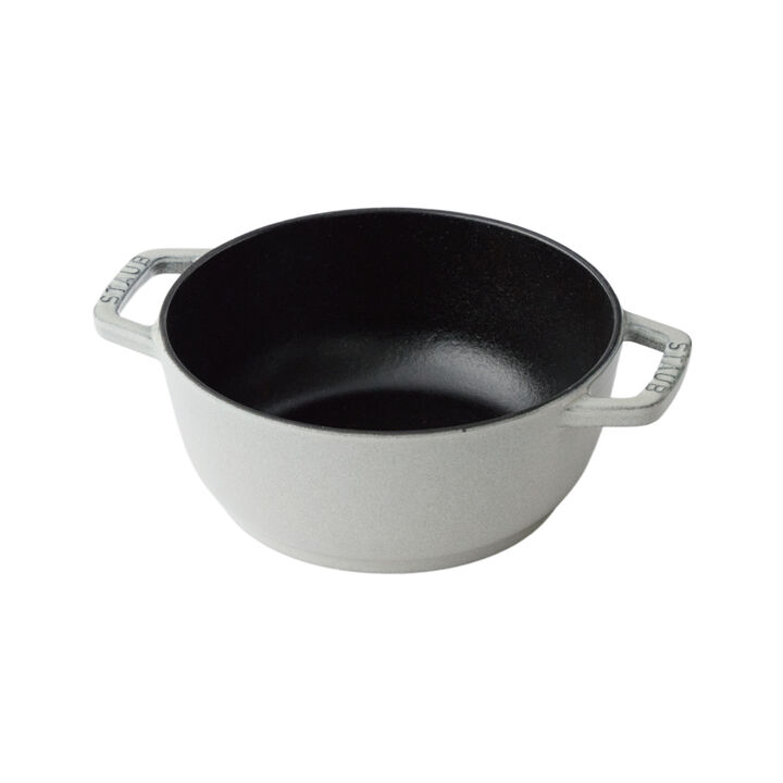 La Cocotte, 1.1 l cast iron round French oven marguerite, white truffle, large 4