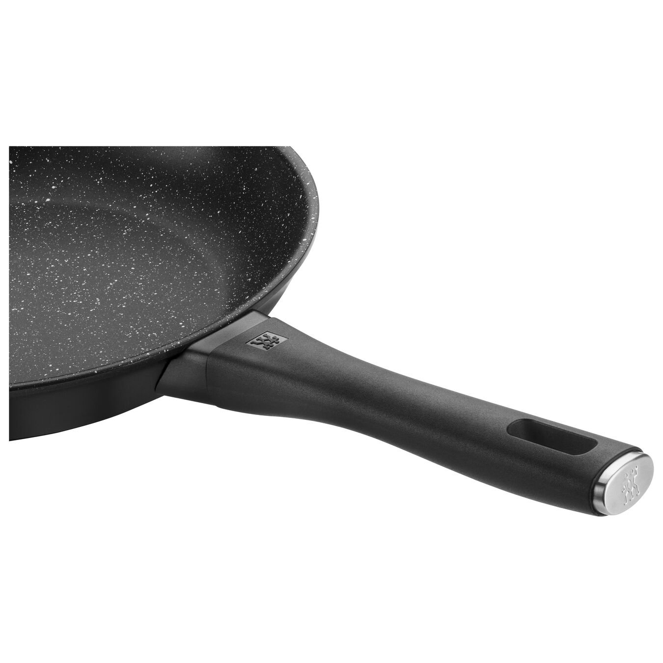 28 cm Aluminium Frying pan black,,large 6