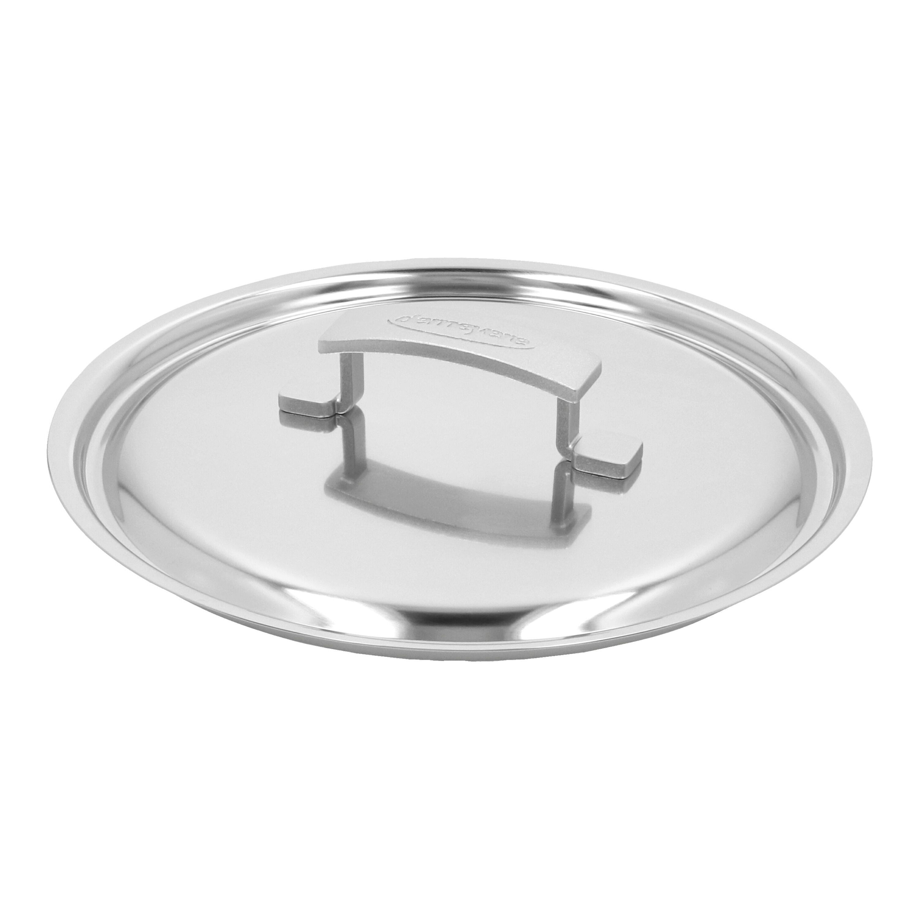 Demeyere Industry Bratentopf 24 Cm 3,7L - Edelstahl Topf Mit Deckel Für Induktion & Alle Herde