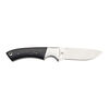 Outdoor, 3.5-inch, Hunting Knife With Leather Sheath, Matte Black Micarta, small 11