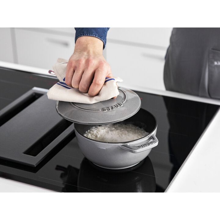 鋳物ホーロー鍋, Wa-NABE・フレンチオーブン 16 cm, 鋳鉄, large 3