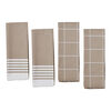 Kitchen Towels set, taupe,,large