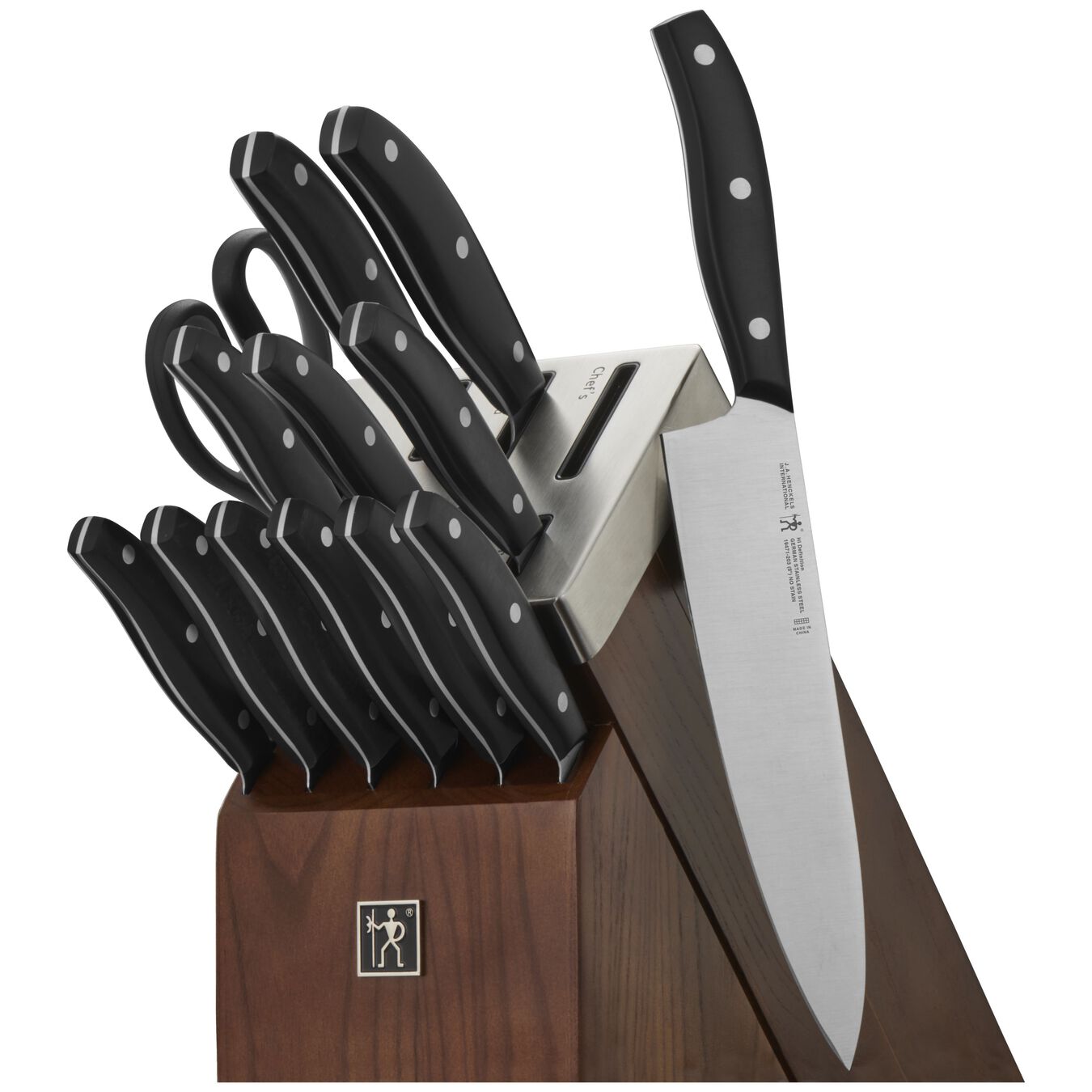 self sharpening knife sets with block reviews