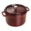 4.75 l cast iron round Tall cocotte, grenadine-red,,large