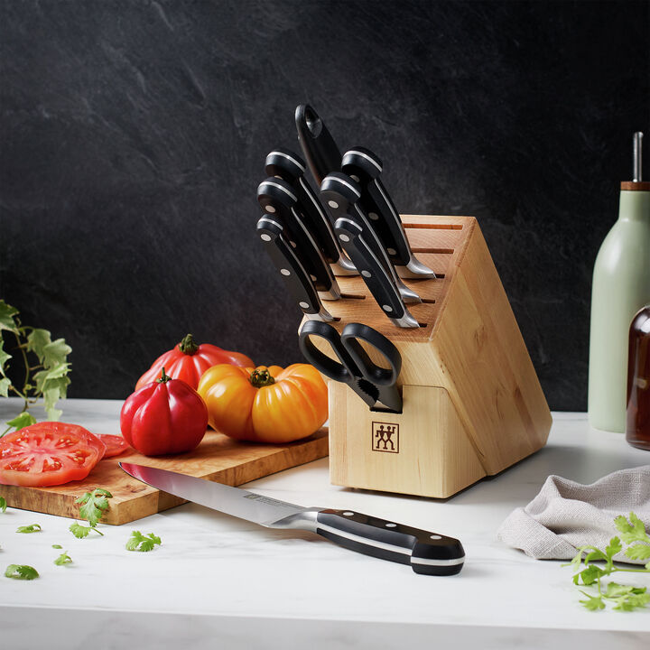 Professional S, 10-pc, Knife block set, natural, large 2