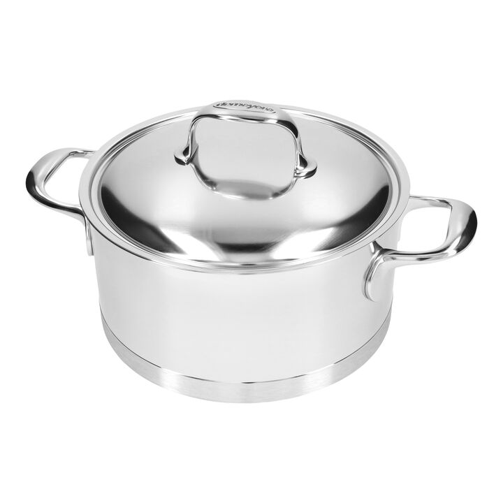 Atlantis 7, Bratentopf mit Deckel 22 cm, 18/10 Edelstahl, large 4
