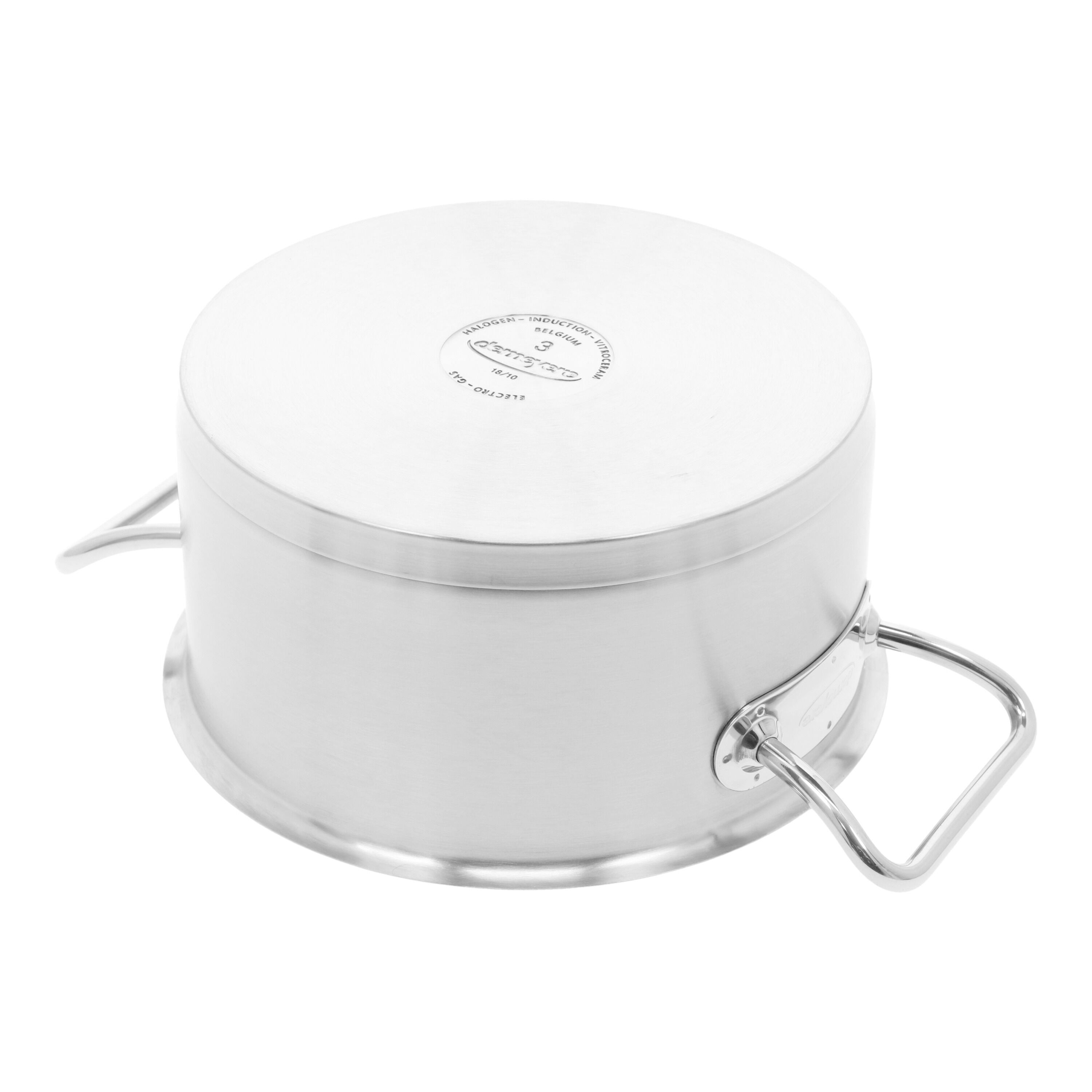 Demeyere Diverto 3 Kookpan met glazen deksel 18 cm / 2 l - Diverto 3 - Demeyere