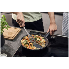 Sartén, 24 cm, Aluminio, Revestimiento antiadherente cerámico reforzado con titanio