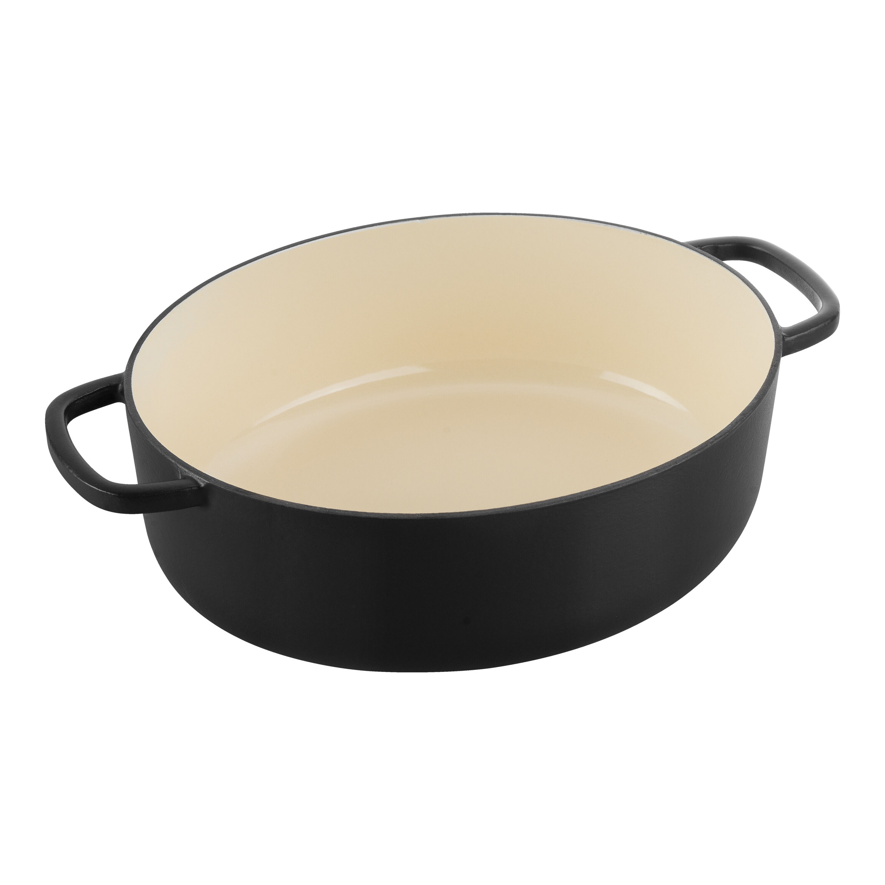 BALLARINI Bellamonte Schmortopf Aus Gusseisen – Oval, 5 L, Cremaweiß, Mit Selbstbefüllendem Deckel