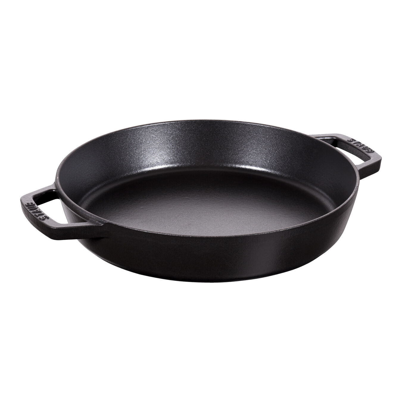 Staub Cast Iron 34 Cm Cast Iron Paella Pan Black Official Zwilling Shop