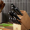 Gourmet, 12-pc, Knife block set, natural, small 4