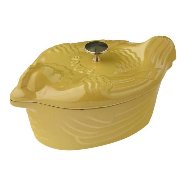 ストウブ 鋳物ホーロー鍋 スモールチキンココット 11 cm, チキン  