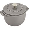 Cast Iron - Specialty Items, 0.775 qt, Petite French Oven, Graphite Grey, small 3