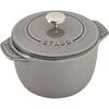 725 ml cast iron round Rice Cocotte, graphite-grey,,large