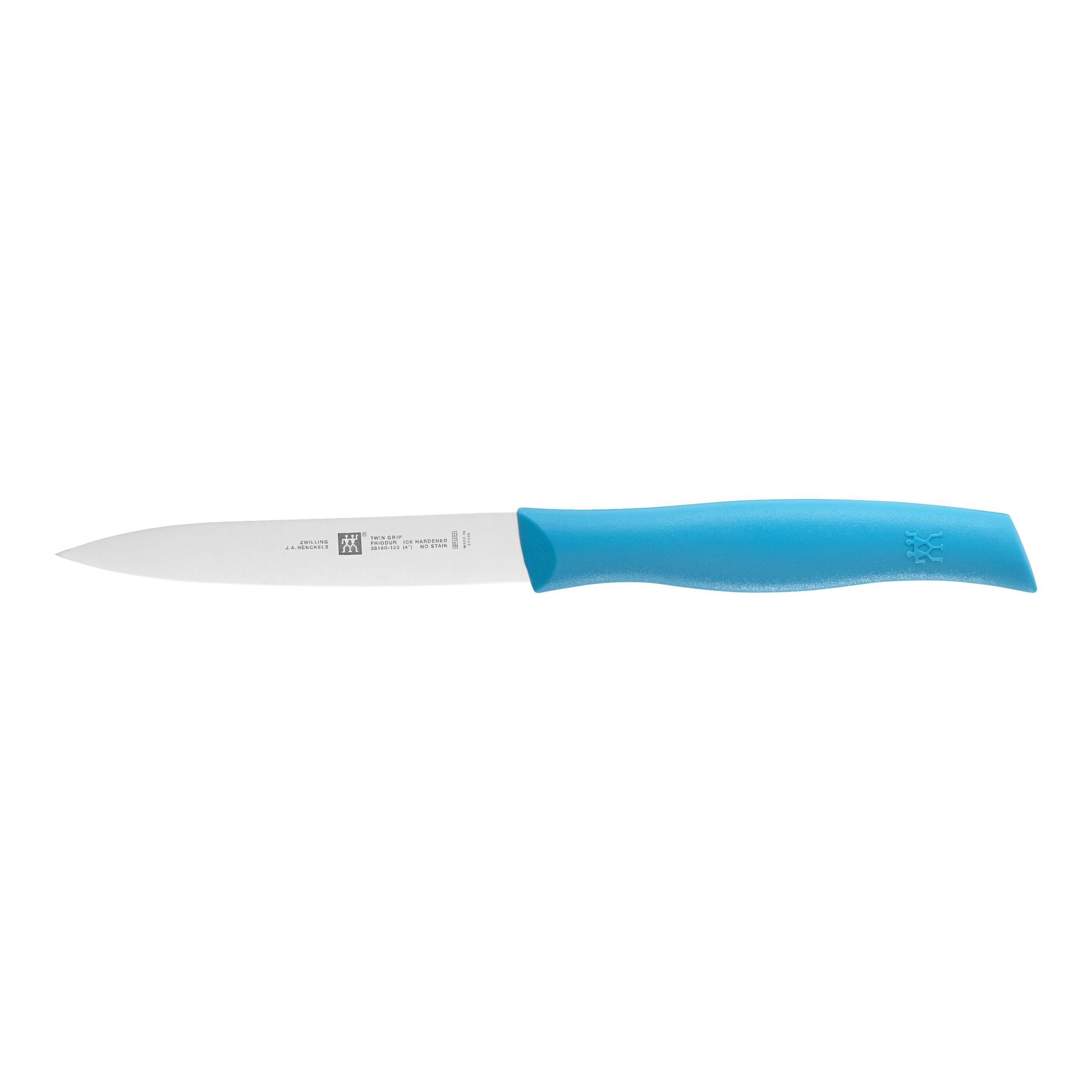 ZWILLING TWIN Grip Couteau à larder et garnir 10 cm, Bleu