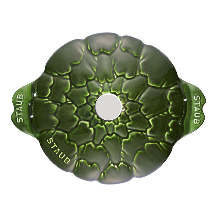 La Cocotte, Gryta 22 cm / 3 l, Kronärtskocka, Basilika-Grön, Gjutjärn, large 3