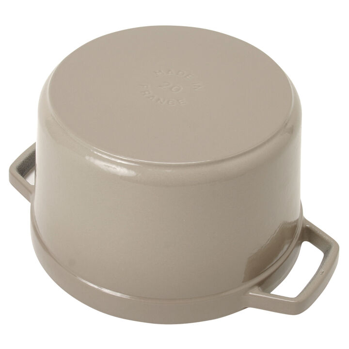 グランドココット, グランドココット 20 cm, ラウンド, リネン, 鋳鉄, large 4