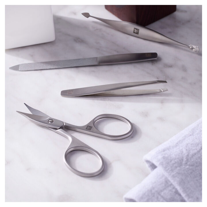 PREMIUM, 6-pc Manicure Station, 18/10 Stainless Steel , large 3