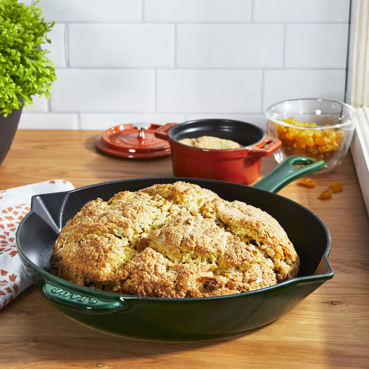 Cast Iron, 12-inch, Fry Pan, Basil, large 2