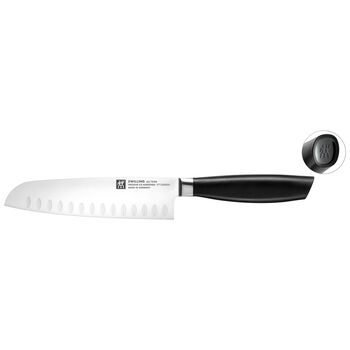 Santoku Bıçağı 18 cm, Siyah,,large 1