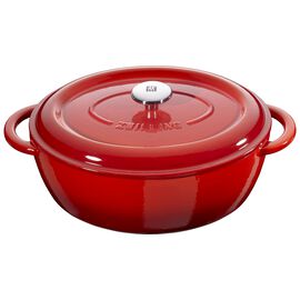 ZWILLING TWIN Specials, 4.4 l cast iron oval Cocotte, red