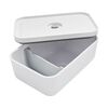 Fresh & Save, Vacu&uuml;m brooddoos L, Kunststof, Wit-Grijs, small 3