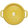 鋳物ホーロー鍋, ピコ・ココット 24 cm, ラウンド, シトロン, 鋳鉄, small 2