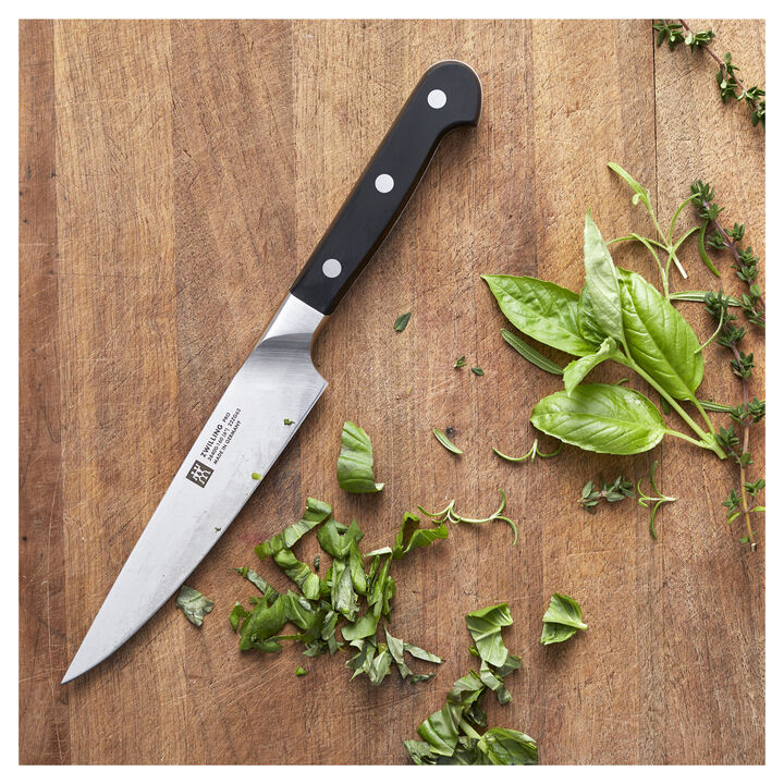 Pro, Couteau à trancher 16 cm, Tranchant lisse, large 4