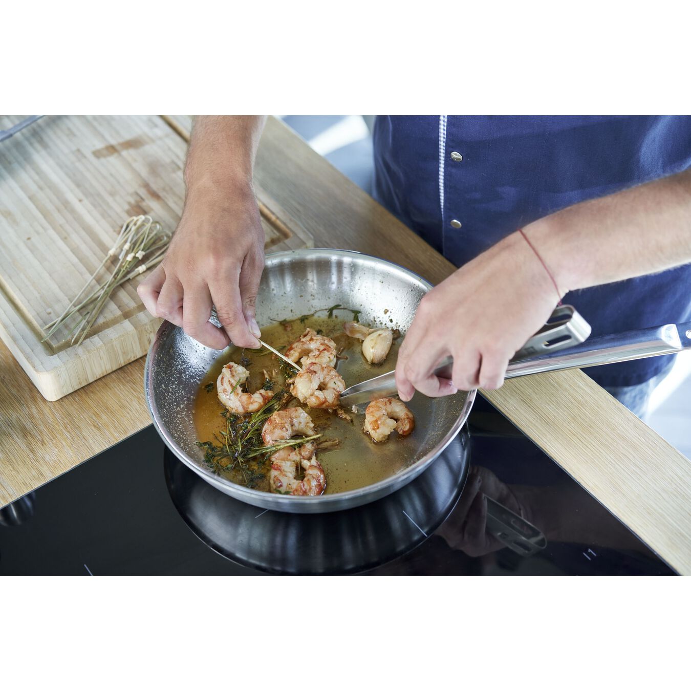 28 cm / 11 inch 18/10 Stainless Steel Frying pan,,large 6