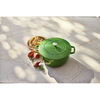 Cast Iron, 5.25 qt, Essential French Oven, pistachio, small 2